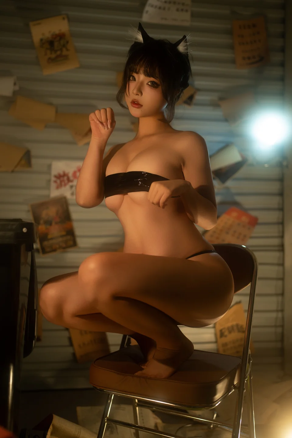 yuuhui玉汇 - 捉猫记 [120P-649MB] tg@simisebaisi 【丝足阁】026.webp